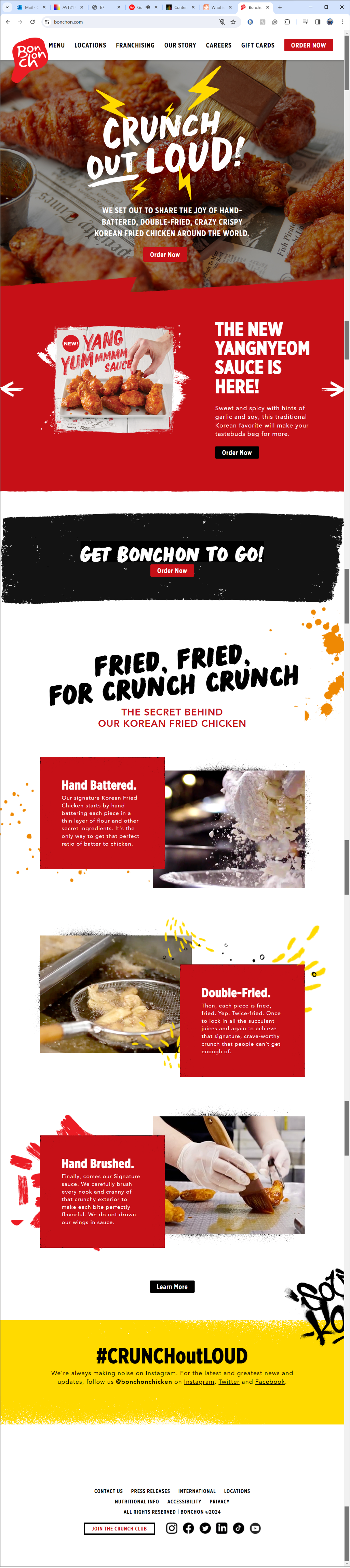 1024px screen for Bonchon